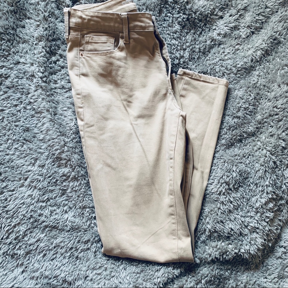 Old navy khaki jeans